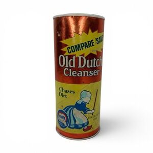 VTG Old Dutch Cleanser Sealed 17 Oz Purex Copper Can Advertising NOS USA Kitchen